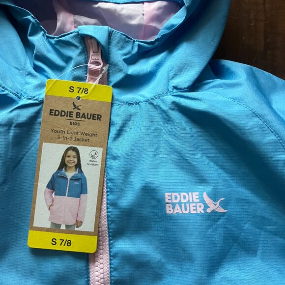 NWT Eddie Bauer Youth 3-in-1 Jacket - Picture 2 of 6